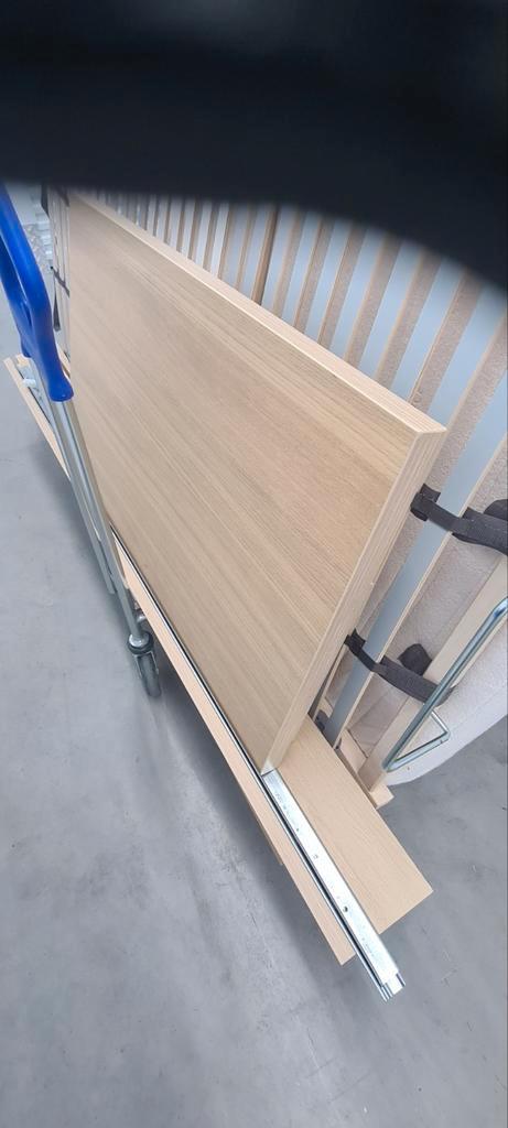 Zgan ikea malm bed 140x200 cm met lattenbodems, Huis en Inrichting, Slaapkamer | Bedden, Zo goed als nieuw, Ophalen