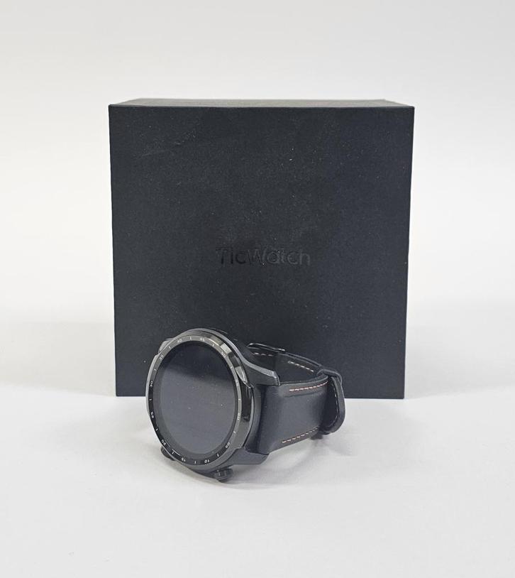 Mobvoi Ticwatch Pro 3 GPS - Zwart, Sieraden, Tassen en Uiterlijk, Smartwatches, Gebruikt, Android, Zwart, Afstand, Calorieverbanding