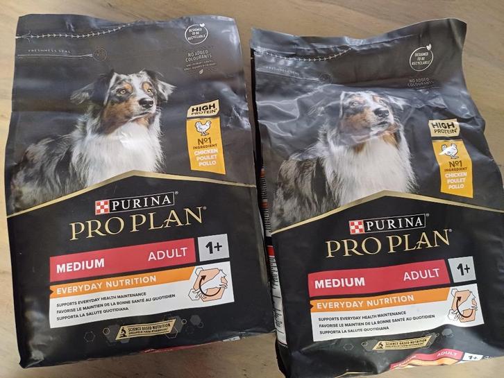 3 zakken Proplan Honden voer brokken niet aangebroken, Dieren en Toebehoren, Dierenvoeding, Hond, Ophalen of Verzenden
