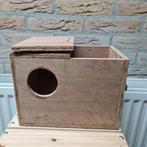 Te koop 3 vogelnestkastjes., Dieren en Toebehoren, Ophalen, Gebruikt, Hout, Vogelkooi