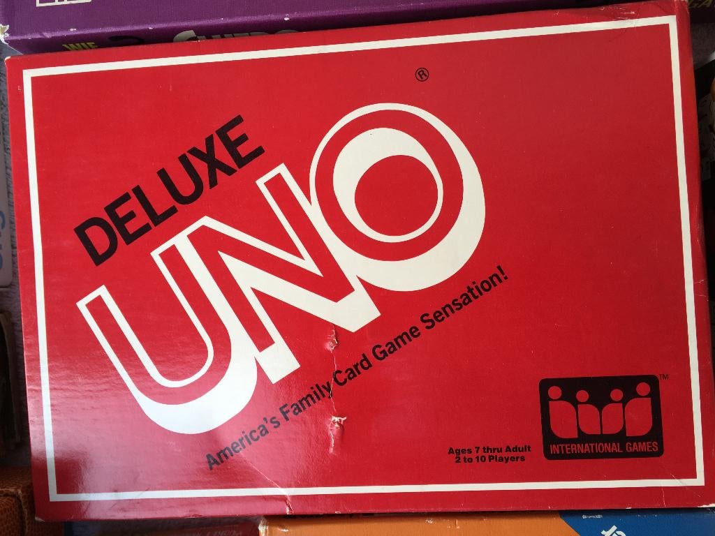 Vintage UNO, Cluedo, Tangram spel van Ravensburger, Hobby en Vrije tijd, Gezelschapsspellen | Bordspellen, Gebruikt, Een of twee spelers