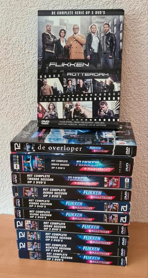 Flikken Maastricht 9 seizoenen + film de overloper dvd, Cd's en Dvd's, Dvd's | Tv en Series, Gebruikt, Ophalen of Verzenden