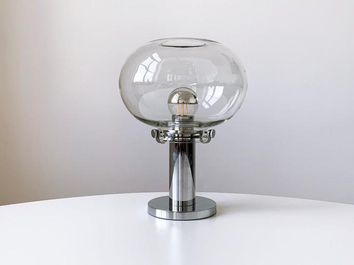 Vintage design tafellamp paddestoel mushroom retro space age, Huis en Inrichting, Lampen | Tafellampen, Zo goed als nieuw, Minder dan 50 cm