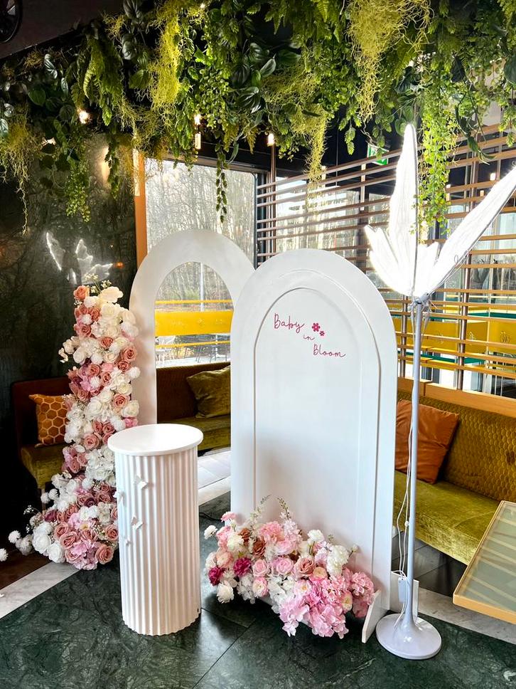 Complete backdrop verhuur!!, Hobby en Vrije tijd, Feestartikelen | Verhuur, Zo goed als nieuw, Ophalen