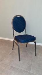 staking chair stapelbaar blauw zwart, Ophalen, Nieuw, Blauw, Eén