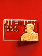 LENIN , Vintage Pin, Figuurtje, Gebruikt, Speldje of Pin, Verzenden