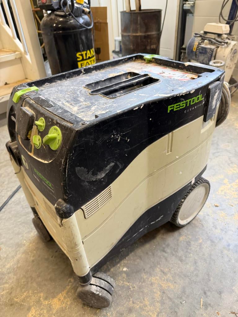 Festool CTM 33 E Waterstofzuiger - Gebruikt, Doe-het-zelf en Verbouw, Reinigingsmachines, Ophalen of Verzenden, Gebruikt, Waterstofzuiger