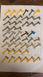 Playmobil losse onderdelen hakbijl gereedschap houthakker, Ophalen of Verzenden, Gebruikt, Los playmobil