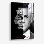 Schilderij glas Harvey Specter, Ophalen