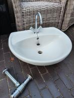 Wasbak Jika, Huis en Inrichting, Badkamer | Badkamermeubels, Ophalen, Gebruikt, 50 tot 100 cm, Minder dan 100 cm