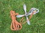 klapanker 3,2kg + 10 meter touw klapanker paraplu anker, Watersport en Boten, Ophalen of Verzenden, Gebruikt, Overige typen