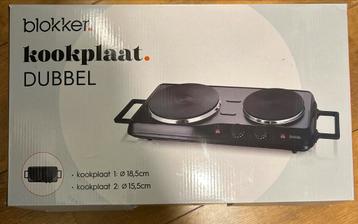 2-pits elektrische kookplaat – Blokker beschikbaar voor biedingen
