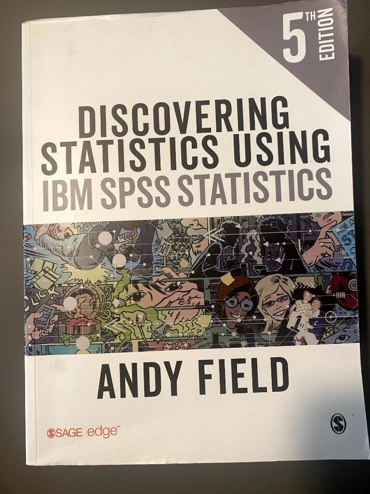 Discovering statistics using IBM SPSS statistics, Boeken, Studieboeken en Cursussen, Zo goed als nieuw, Niet van toepassing, Gamma