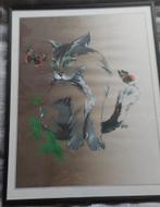 Schilderij Poes met Vlinder, Ophalen