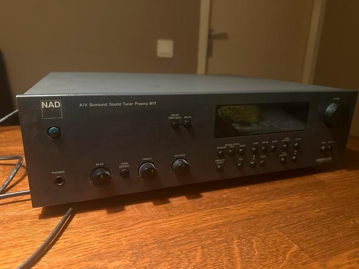 NAD 917 A/V Receiver - Surround Sound - Topmodel!, Audio, Tv en Foto, Tuners, Gebruikt, Analoog, Ophalen