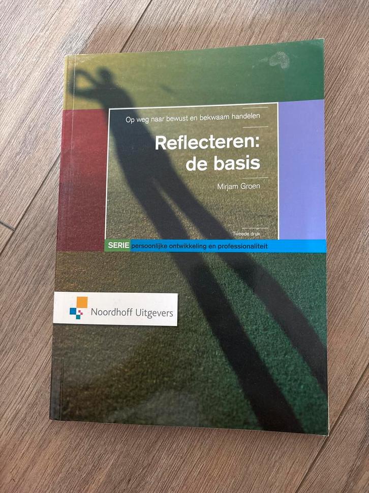 Reflecteren: de basis (2de hands), Boeken, Studieboeken en Cursussen, Gelezen, Niet van toepassing, Ophalen of Verzenden