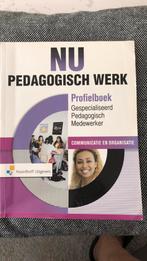 NU pedagogisch werk, communicatie en organisatie, Boeken, Ophalen, Zo goed als nieuw, Overige niveaus, Nederlands