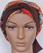 Chemo/haarverlies tricot muts met sjaal no 42 A., Ophalen of Verzenden, Nieuw, Maat 42/44 (L), Muts