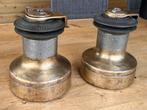2 Bronzen Lewmar 54 two speed selftailing lieren, Watersport en Boten, Ophalen, Gebruikt, Lijn of Blok