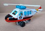 Blikken speelgoed opwind politie helicopter, Antiek en Kunst, Antiek | Speelgoed, Ophalen of Verzenden