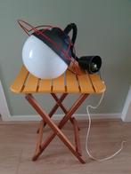 Dijkstra hanglamp, jaren 80., Huis en Inrichting, Lampen | Hanglampen, Ophalen, Gebruikt, Glas