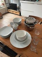 Gratis servies, glazen, kopjes, pannen. 2 dozen, alles mee!, Huis en Inrichting, Keuken | Servies, Ophalen