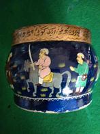 India Indo Perzische papier maché doos met Arabisch schrift, Antiek en Kunst, Verzenden
