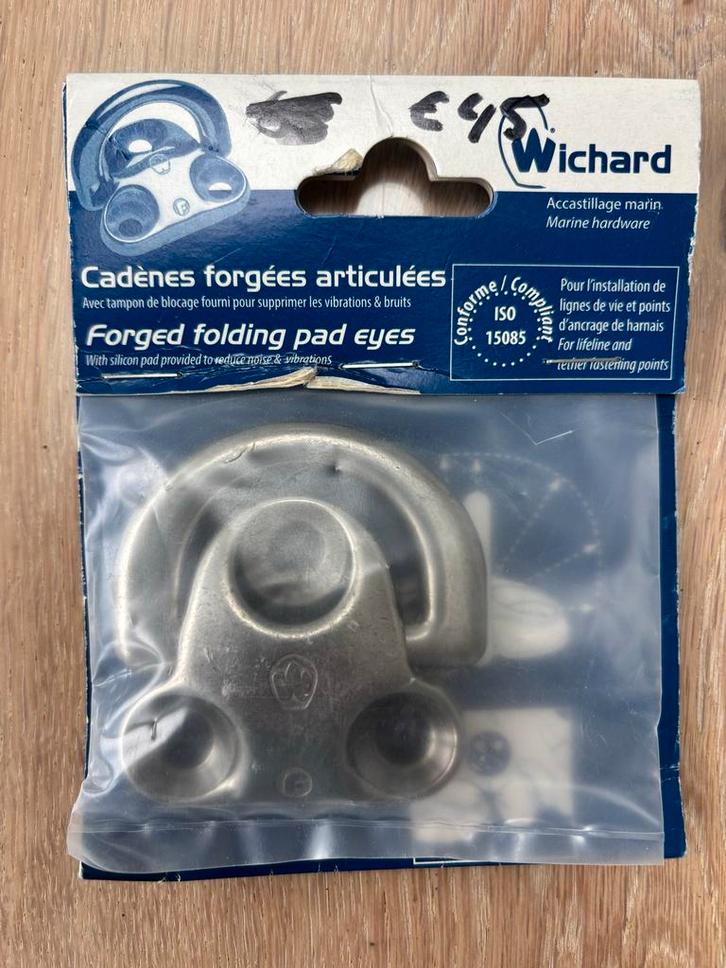 Wichard 6605 Dek Oog - Nieuw!, Watersport en Boten, Accessoires en Onderhoud, Nieuw, Lijn of Blok, Ophalen of Verzenden