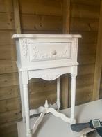 2 brocante kastjes wit, Ophalen, Gebruikt