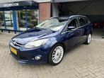 Ford FOCUS Wagon 1.6 EcoBoost Titanium (bj 2011), Auto's, 1258 kg, Gebruikt, 4 cilinders, Blauw