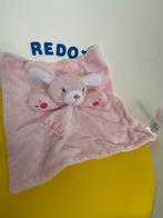 3323 primark knuffellap lap konijn roze, Ophalen of Verzenden, Zo goed als nieuw, Konijn