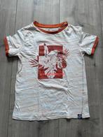 We tshirt wit oranje bladeren maat 134/140, Gebruikt, WE, Ophalen of Verzenden, Shirt of Longsleeve