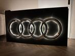 Audi lichtreclame origineel zeldzaam, Verzamelen, Ophalen of Verzenden, Zo goed als nieuw, Auto's