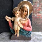 Borstbeeld Maria met het kindje Jezus, Antiek en Kunst, Curiosa en Brocante, Ophalen of Verzenden