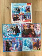 Frozen 2 puzzle 4in1, 4 tot 6 jaar, Meer dan 50 stukjes, Ophalen of Verzenden, Zo goed als nieuw