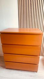 Ikea MALM Ladekast met 4 lades, Zo goed als nieuw, 3 of 4 laden, Minder dan 100 cm, 25 tot 50 cm
