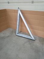 Kunststof kozijn, 3 hoek,afm. 865 x 1170 mm, Doe-het-zelf en Verbouw, Ophalen, Nieuw, Kunststof, Raamkozijn