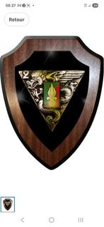 Gezocht: wandschildje 2e REM legionaire, Verzamelen, Militaria | Algemeen, Ophalen of Verzenden, Landmacht, Nederland