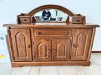 Dressoir met spiegel - Teak, Huis en Inrichting, Kasten | Dressoirs, Ophalen, Gebruikt, 150 tot 200 cm, Teakhout
