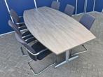 Ahrend / Gispen vergadertafel met nieuw 240x120 blad naar ke, Huis en Inrichting, Bureaus, Ophalen of Verzenden, Zo goed als nieuw