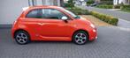 Fiat 500 2017 Rood, Auto's, Automaat, Zwart, 4 stoelen, Leder en Stof