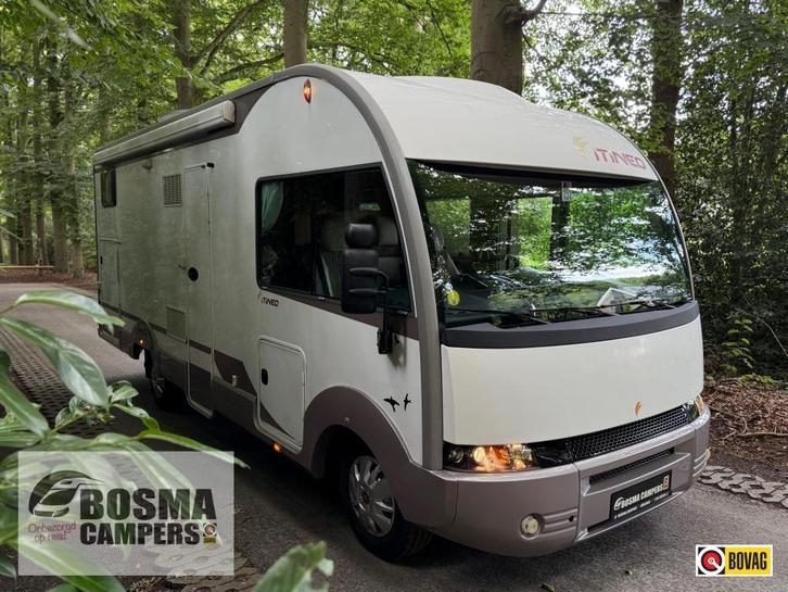 Rapido Itineo TB 690 Hefbed Garage 57000 km Airco 2008, Caravans en Kamperen, Campers, Bedrijf, tot en met 4, Integraal, Overige merken