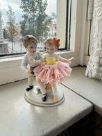 Capodimonte Beeldje Dansend Jongen en Meisje, Ophalen of Verzenden