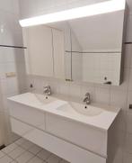 Badkamermeubel met spiegelkast, Huis en Inrichting, Ophalen, Spiegelkast, 100 tot 150 cm, Zo goed als nieuw