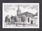 Hardenberg Hervormde Kerk Pentekening., Ophalen of Verzenden, 1960 tot 1980, Ongelopen, Overijssel