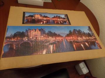Panorama Puzzel Amsterdam 1000 stukjes beschikbaar voor biedingen