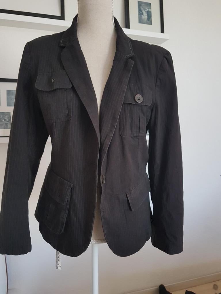 Jasje IKKS, IKKS, Zwart, Maat 42/44 (L), Ophalen of Verzenden