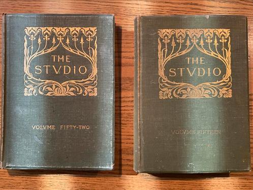 The Studio kunst / fine art tijdschrift volume 15 & 52, Boeken, Kunst en Cultuur | Beeldend, Gelezen, Ophalen of Verzenden