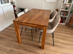 WOOOD Largo eikenhouten eettafel 150cm x 85cm, Eikenhout, Zo goed als nieuw, Vijf personen of meer, 150 tot 200 cm