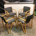 Set 4 stoelen Four design Gudme deens design beuken, Ophalen, Bruin, Nvt, Nvt